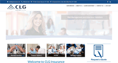 Desktop Screenshot of clginsurance.com